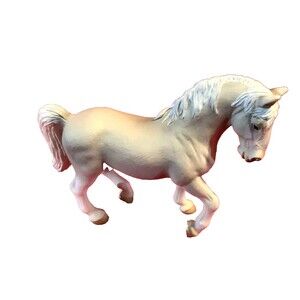 Schleich‎ Germany,Horse,Lipizzaner,Stallion,Toy,Animal,Gray,White,Figure,Vintage